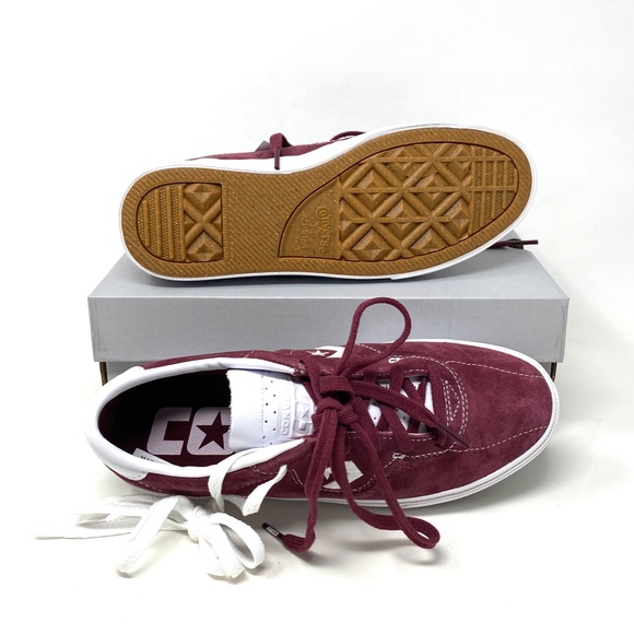Converse CONS Louie Lopez Pro OX Low Top Bordeaux Suede Women's Sneakers 171329C - Picture 9 of 11
